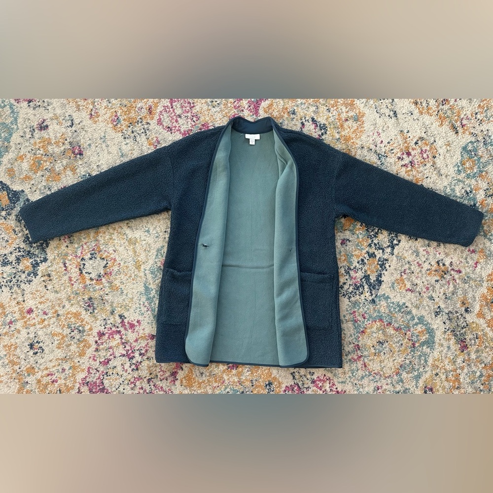 🆕 J. Jill Boucle Dark Blue Cardigan